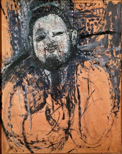 Portret van de Mexicaanse schilder Diego Rivera door Amedeo Modigliani