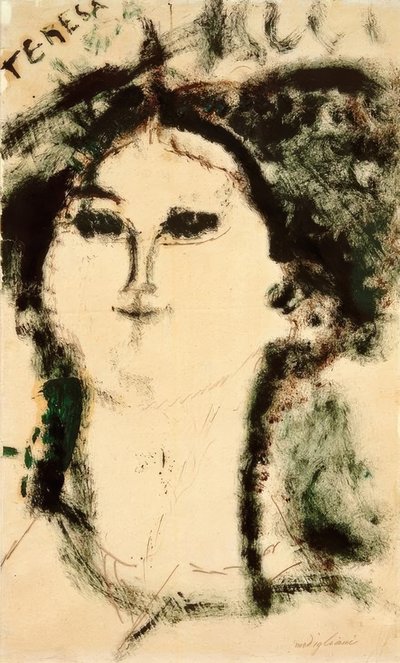 Teresa door Amedeo Modigliani