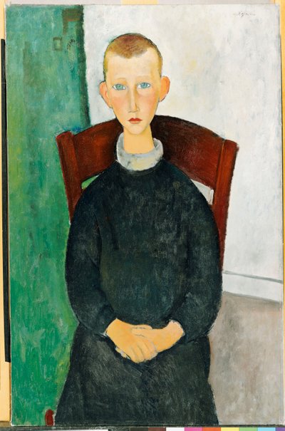 De Zoon van de Conciërge, 1918 door Amedeo Modigliani