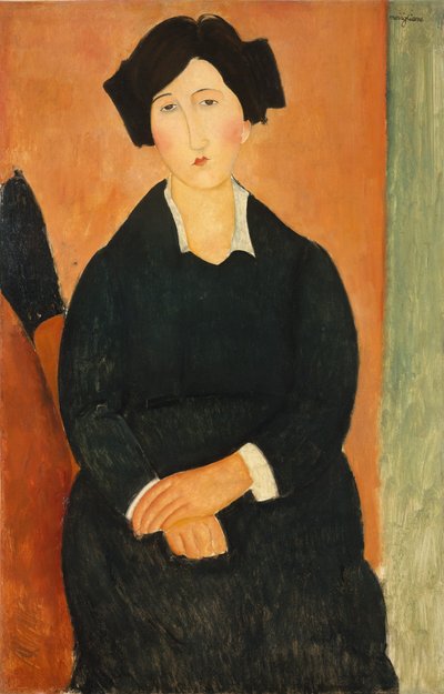 De Italiaanse Vrouw, 1917 door Amedeo Modigliani