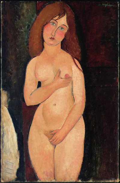 Venus of Staande Naakt of Naakt Medici door Amedeo Modigliani