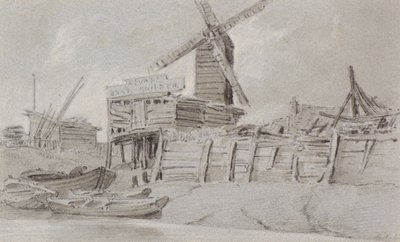 Windmolen en scheepswerf door Amelia Long