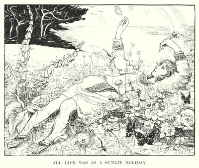 Heel het leven was als een zonnige vakantie door Amelia M. (attr.to) Bowerley or Bauerle