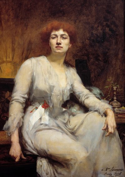 Portret van Séverine (Caroline Remy) door Amelie Beaury Saurel