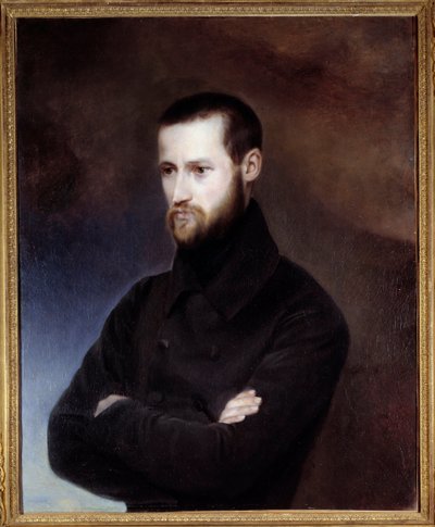 Portret van Louis Auguste Blanqui, politicus door Amélie Suzanne Serre