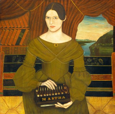 Martha door American 19th Century