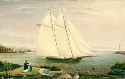 Schoener door American 19th Century