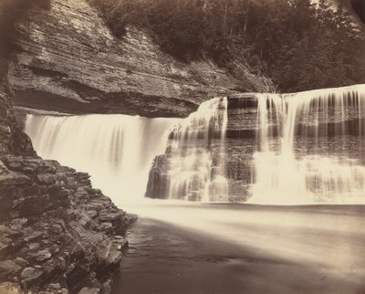 Trenton Falls, New York door American 19th Century
