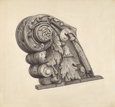Billetkop van fregat "Sabine" door American 20th Century