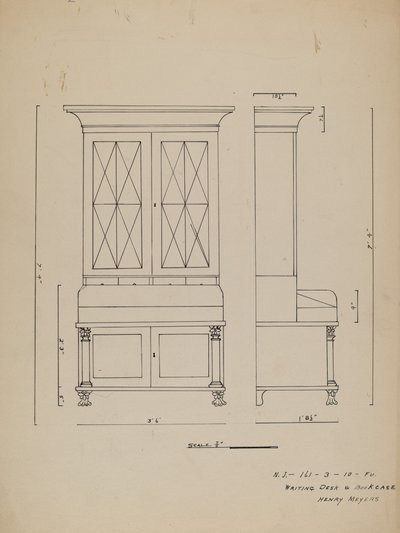 Kist door American 20th Century