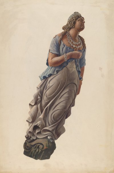 Boegbeeld door American 20th Century