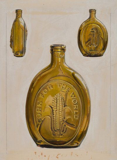 Fles door American 20th Century