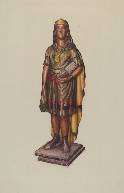 Indiase figuur door American 20th Century