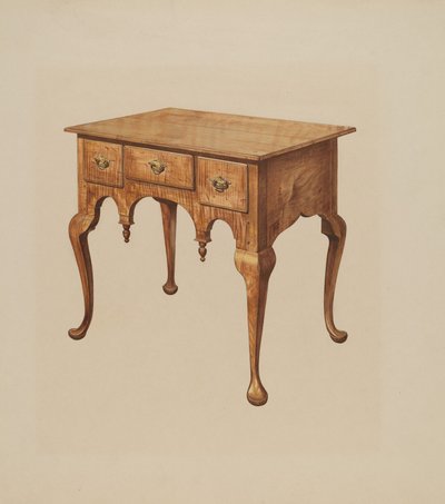 Lowboy door American 20th Century