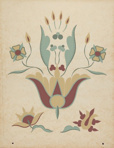 Missie San Louis Obispo altaartabernakel uit het portfolio "Decoratieve kunst van Spaans Californië" door American 20th Century