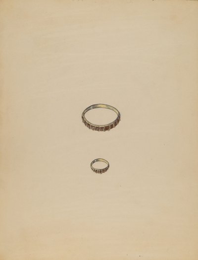 Ring door American 20th Century