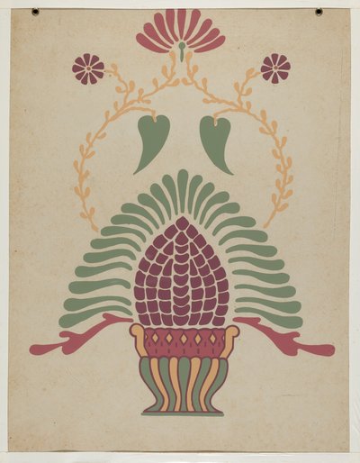 San Gabriel Missie Priestergewaad uit de portfolio "Decoratieve Kunst van Spaans Californië" door American 20th Century