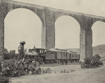 Aquaduct in Queretaro, Mexico door American Photographer (after)