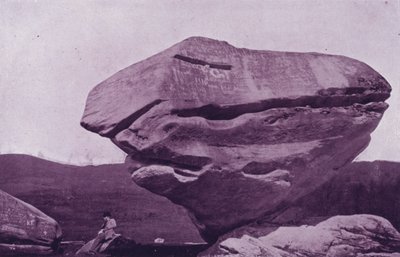 Balanced Rock, nabij Pittsfield, Massachusetts door American Photographer (after)