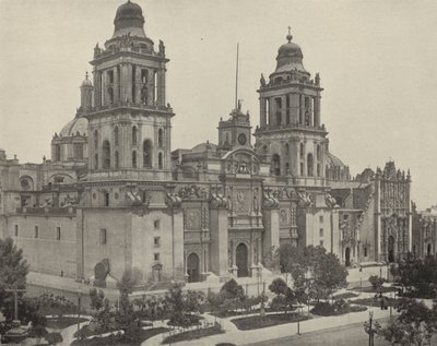Kathedraal in Mexico-Stad door American Photographer (after)