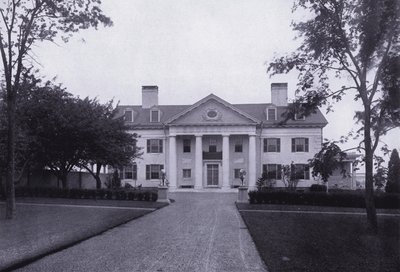 Charles A Platt: Villasera, de oostelijke gevel door American Photographer (after)
