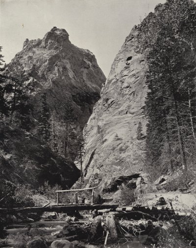 Cheyenne Canyon, Colorado door American Photographer (after)