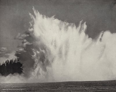 Excelsior Geyser, Yellowstone Valley, Wyoming door American Photographer (after)