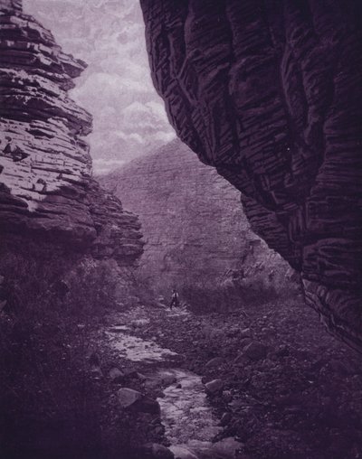 Grand Canyon van de Colorado, nabij de Tempel van Set door American Photographer (after)