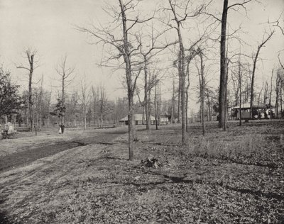 Guilford Court House, North Carolina (zwart-wit foto) door American Photographer (after)