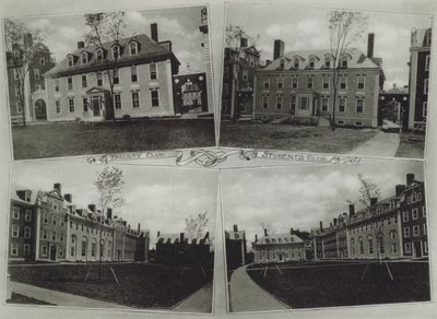 Harvard Universiteit: Graduate School of Business Administration (zwart-wit foto) door American Photographer (after)