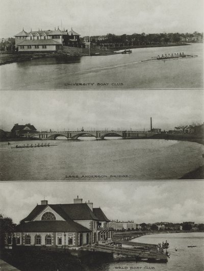 Harvard University: University Boat Club, Larz Anderson Bridge, Weld Boat Club door American Photographer (after)