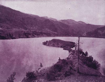 Lake San Cristoval, in de schoot van de Ouray Mountains, Colorado door American Photographer (after)