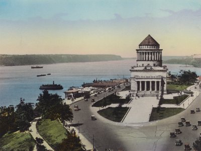 New York: De Hudson Rivier en Riverside Drive; Grant