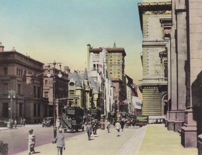New York: Vanderbilt Landhuizen; St Thomas Kerk; Fifth Avenue door American Photographer (after)