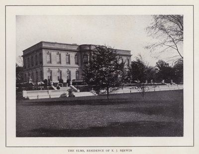 Newport, Rhode Island: The Elms, Residentie van E J Berwin door American Photographer (after)