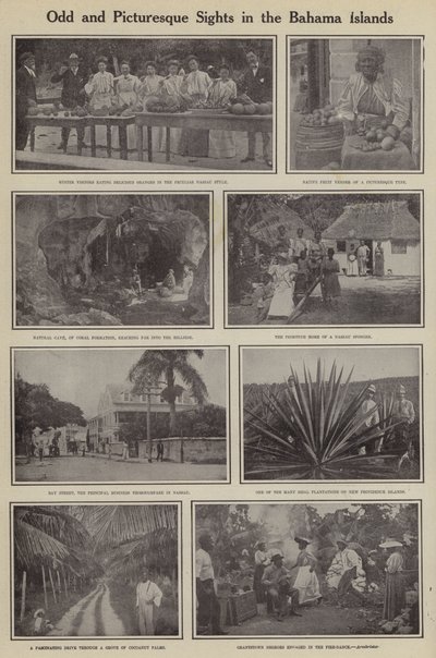 Vreemde en pittoreske bezienswaardigheden op de Bahama-eilanden door American Photographer (after)