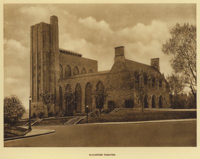Princeton University: McCarter Theater door American Photographer (after)