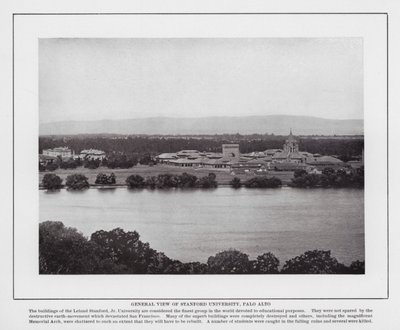 San Francisco: Algemeen uitzicht op Stanford University, Palo Alto door American Photographer (after)