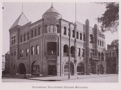 Savannah Volunteer Guards gebouw door American Photographer (after)