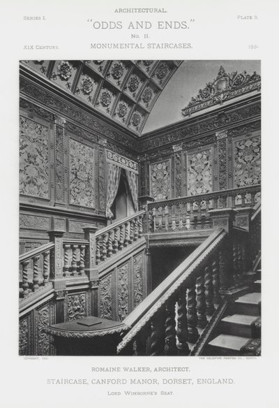 Trap, Canford Manor, Dorset, Engeland door American Photographer (after)