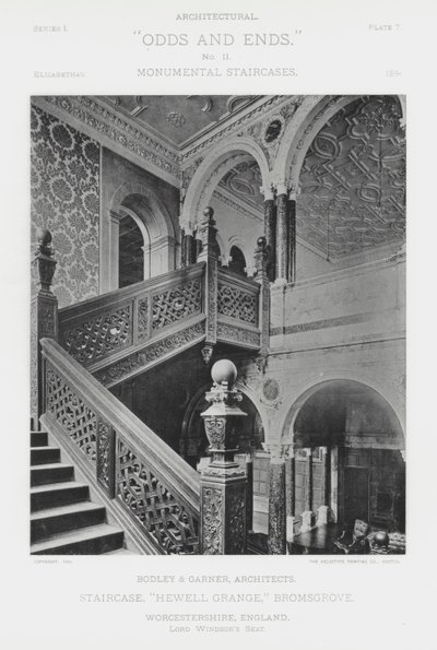 Trap, "Hewell Grange," Bromsgrove, Worcestershire, Engeland door American Photographer (after)