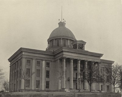 Staatskapitoolgebouw in Montgomery, Alabama door American Photographer (after)