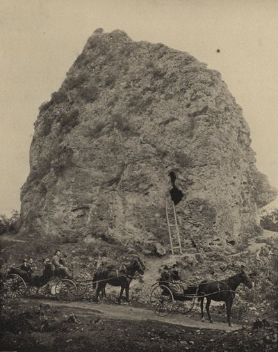 Sugarloaf Rock, Mackinac Island, Michigan door American Photographer (after)