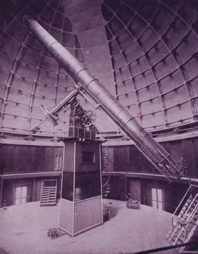 De grote telescoop, in Lick Observatory door American Photographer (after)