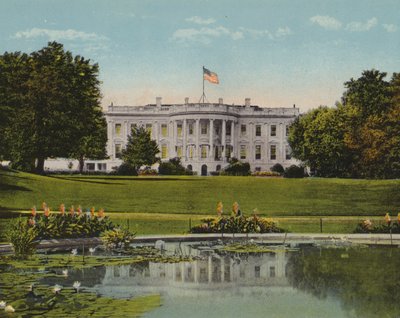 Washington DC: Witte Huis, Zuidkant door American Photographer (after)