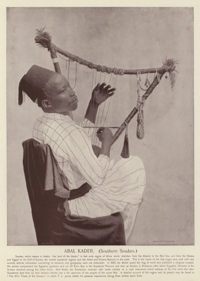 Abal Kader, Zuid-Soedanees door American Photographer