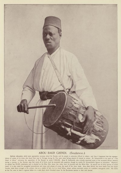 Abou Bakr Ghindi, Soedanees door American Photographer