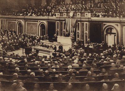 Amerika in de Eerste Wereldoorlog: Om 8:30 uur in de avond van 2 april door American Photographer
