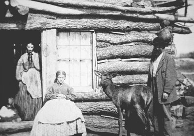 Amerikaanse pionier, Clear Creek, Kansas door American Photographer