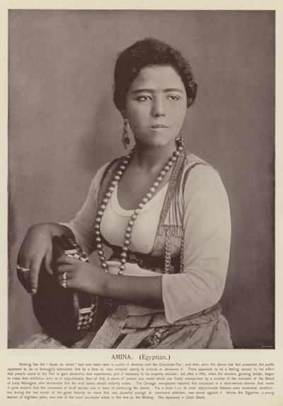 Amina, Egyptisch door American Photographer